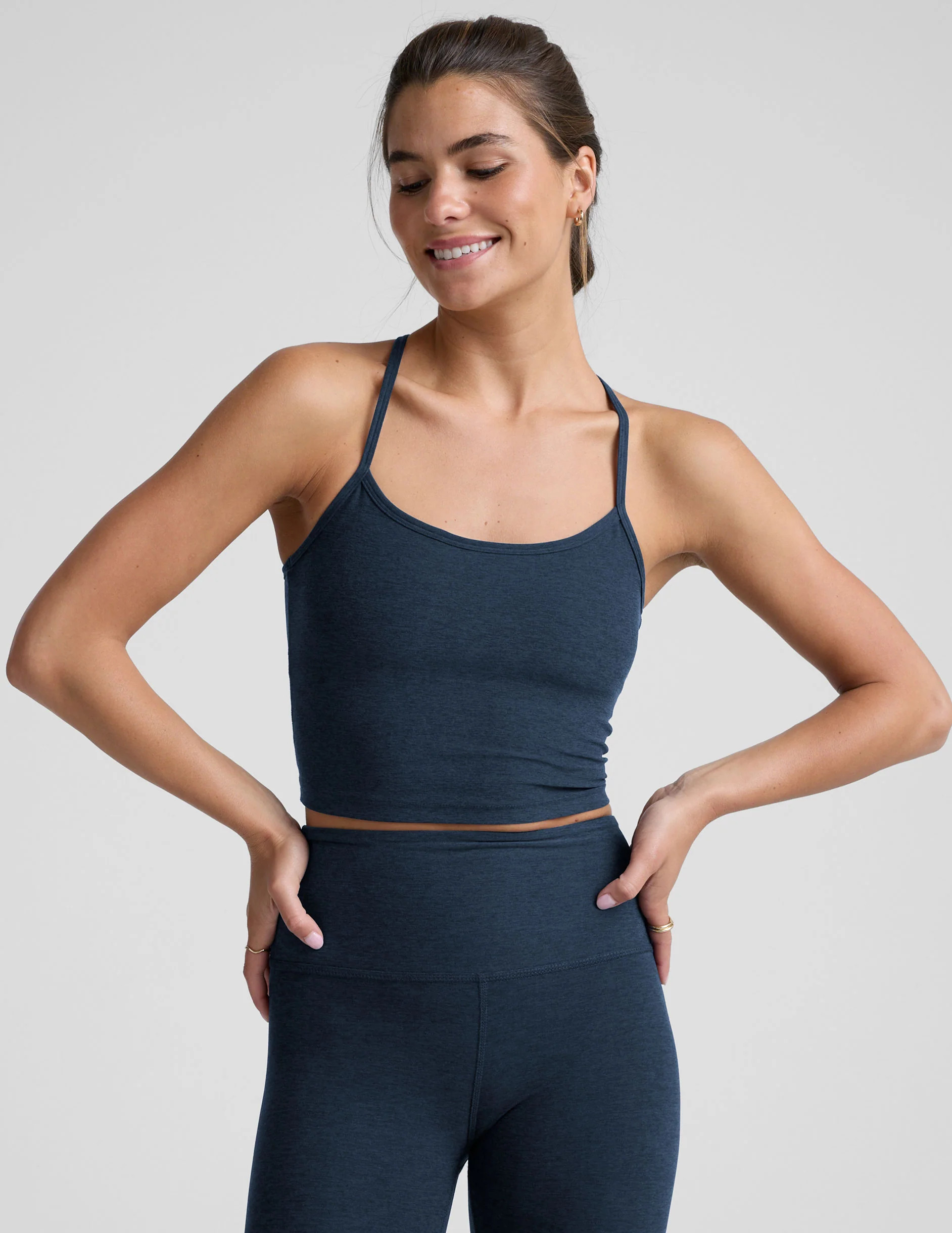 Spacedye\u2122 Slim Racerback Cropped Tank | Beyond Yoga | Beyond Yoga