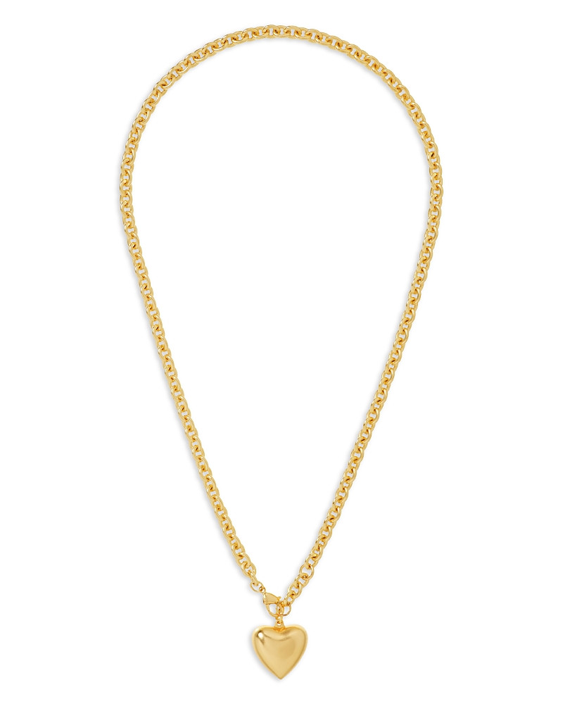 Roxanne Assoulin Mini Puffy Heart Pendant Necklace, 18.5 | Bloomingdale's (US)
