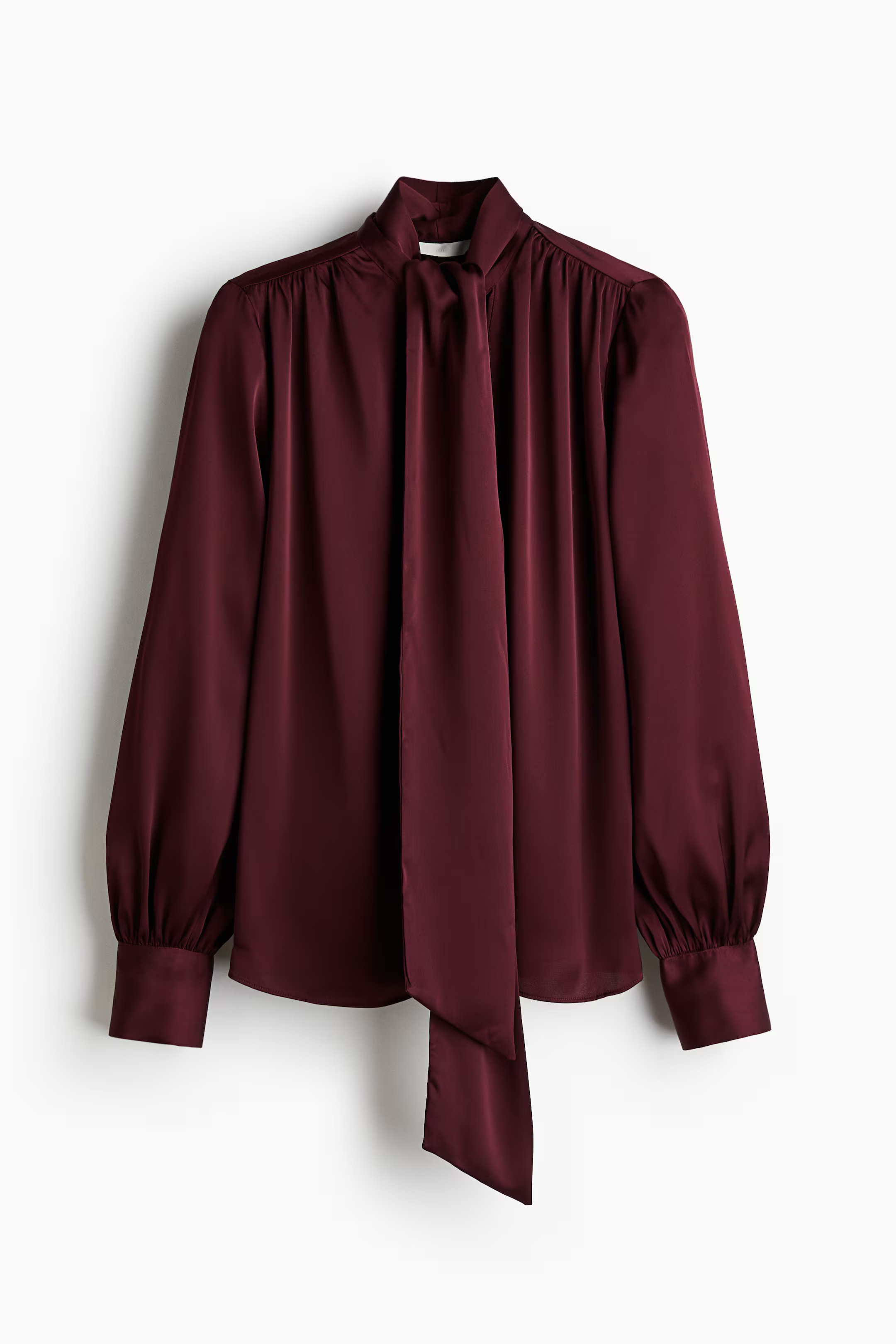 Tie-neck chiffon blouse | H&M (UK, MY, IN, SG, PH, TW, HK)