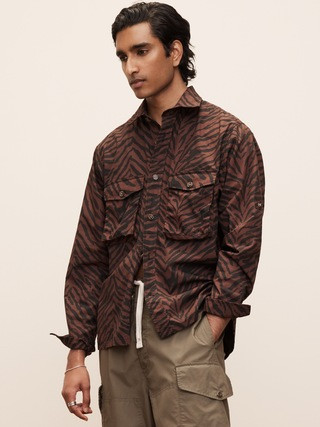 The White Lotus Poplin 2-Pocket Shirt | Banana Republic (US)