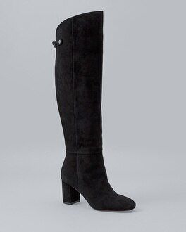 Suede Over-The-Knee Boots | White House Black Market