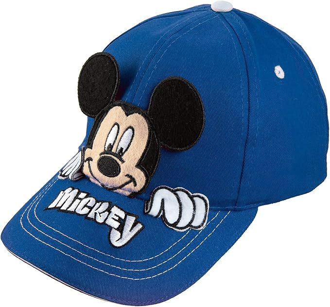 Disney Mickey Mouse Peak-A-Boo Baseball Cap Age 4-7 -Blue | Amazon (US)