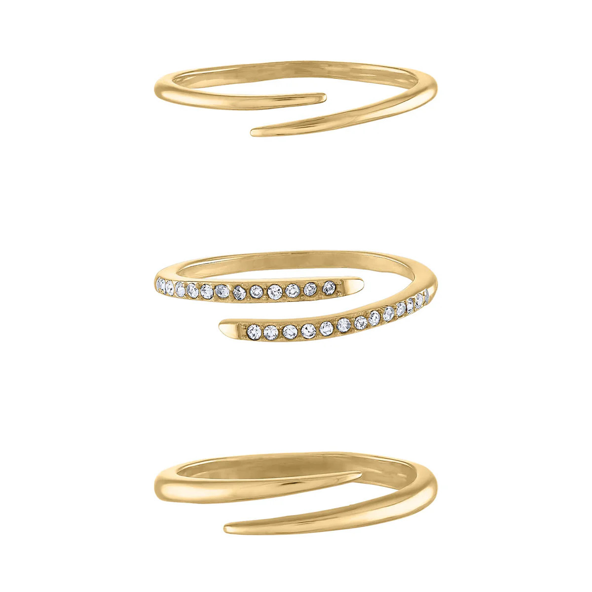 Infinite Stacking Ring Trio | Maison Miru