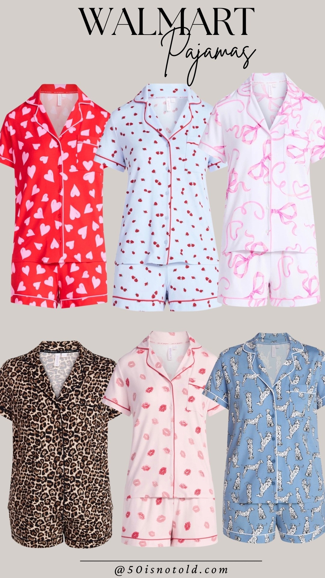Walmart pajama sets under $17. So many great sets for Valentine’s Day! 

#LTKTravel #LTKselfcare #LTKSeasonal