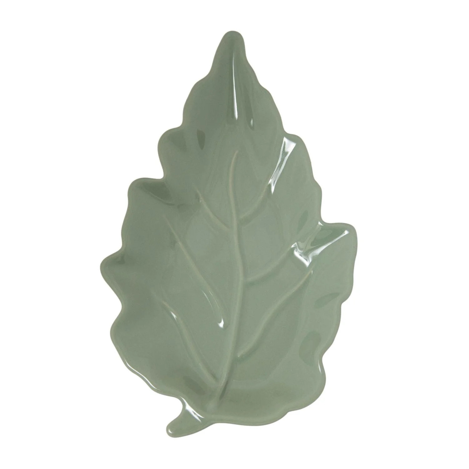 WAY TO CELEBRATE STONEWARE SHAPED LEAF PLATE | Walmart (CA)