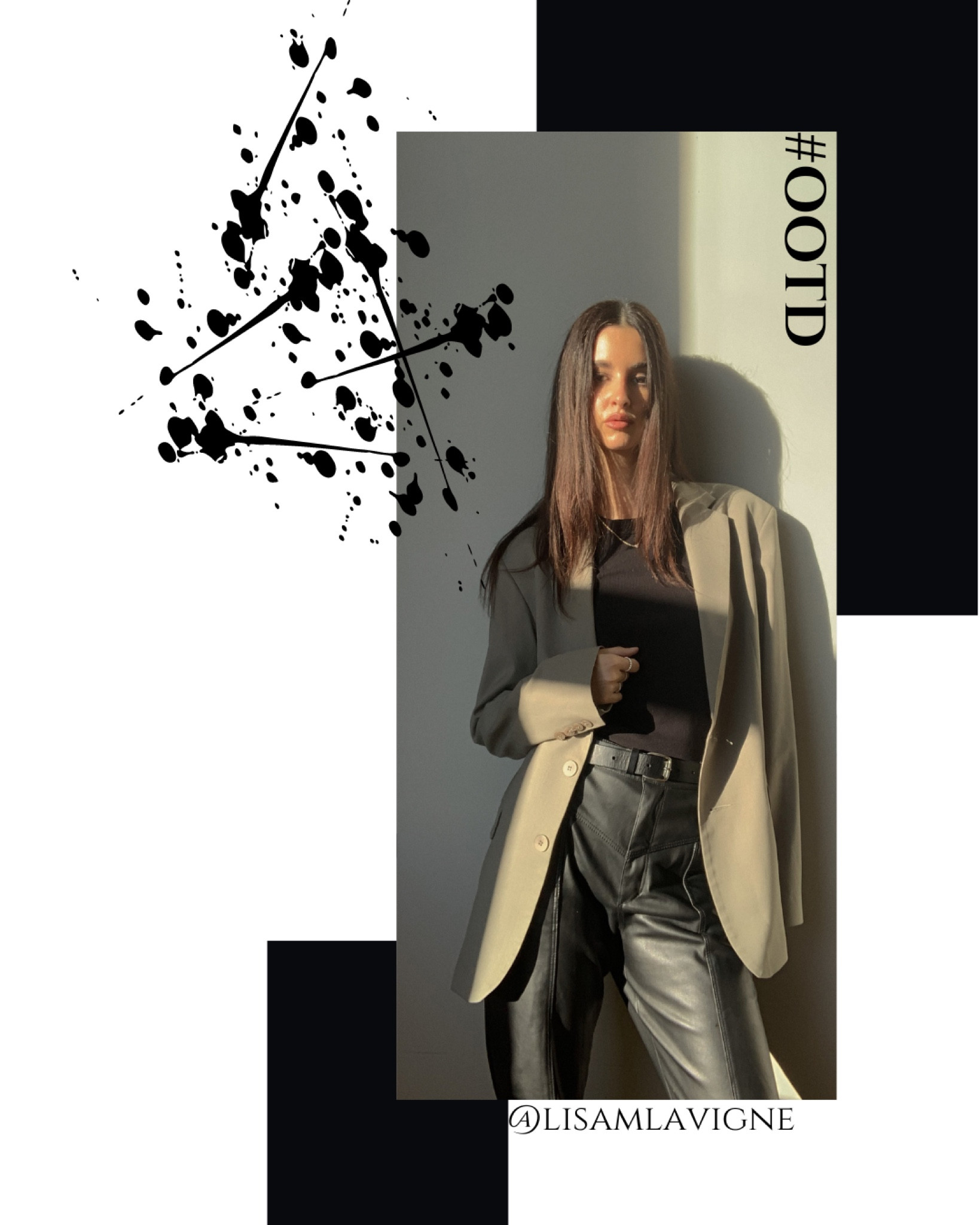 I love adding a touch of color to an all black outfit. Try a green boyfriend blazer on top of your favorite basics to elevate your style. Switch your usual trousers for a leather option to add interest and texture.

#LTKstyletip #LTKworkwear