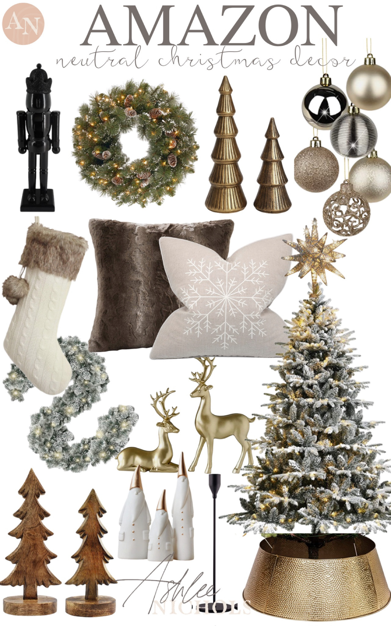 Amazon
Neutral Christmas Decor
Christmas Tree

#LTKSeasonal #LTKhome #LTKHoliday