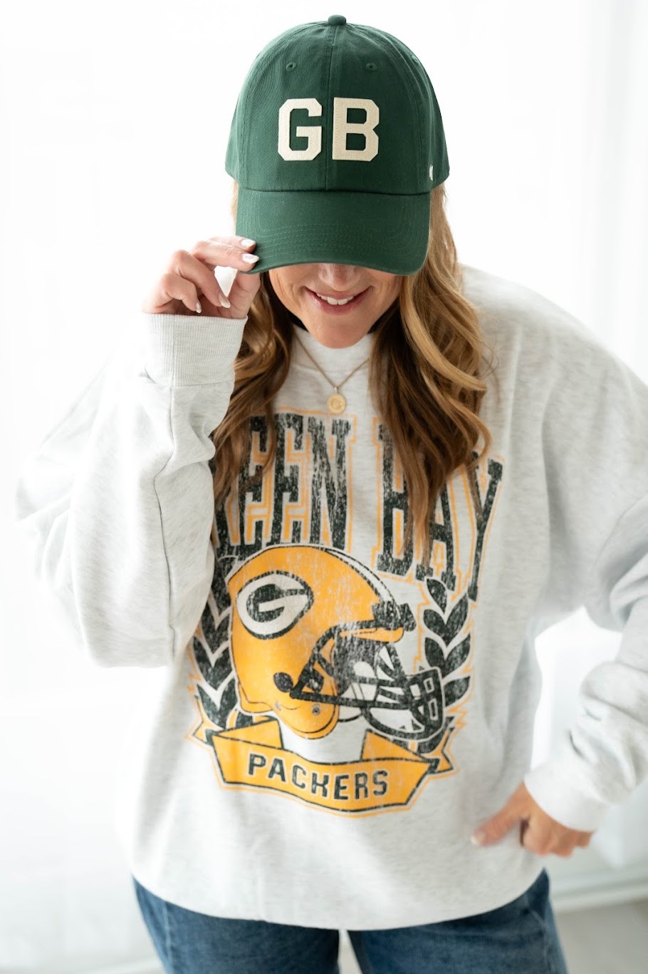 Green Bay Packers gear! Go Pack Go! 

NFL teams game day outfit football season packers

#LTKootd #LTKmomlife #LTKgrwm