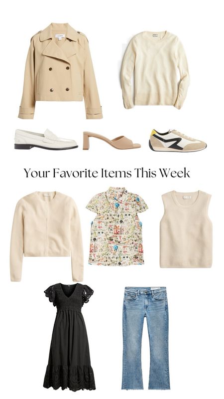 Your favorite items of the week!
Sweaters 
Jeans
Tops
Spring dress
Sneakers
Loafers 
Slides

#LTKSeasonal #LTKover40 #LTKfindsunder100