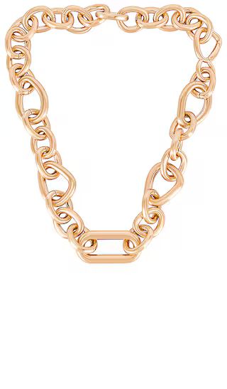 Reyes Necklace in Brass | Revolve Clothing (Global)
