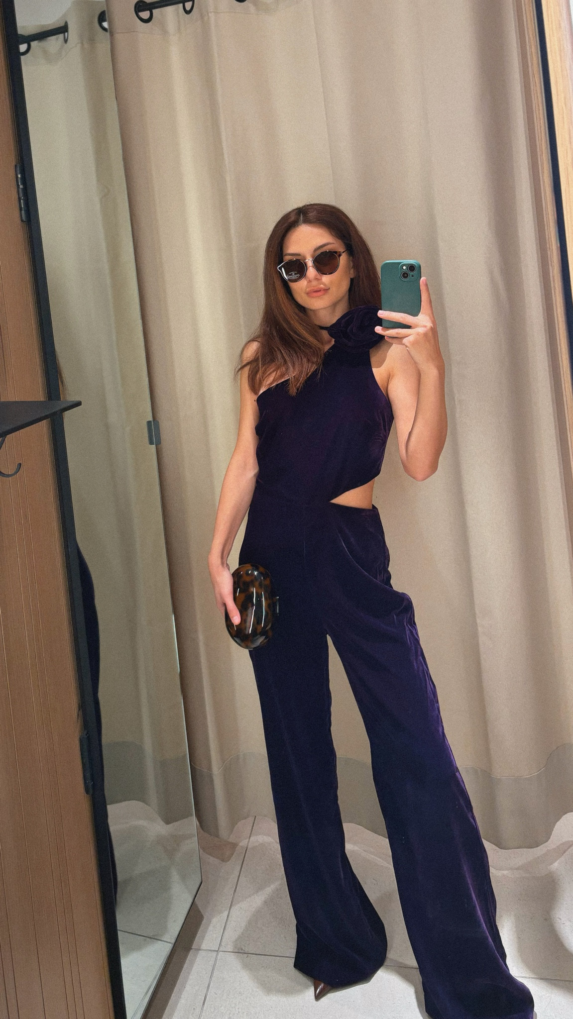 MANGO Maxi-flower velvet jumpsuit✨

#mango #stylebyemmanuella #style #fashion #trending 

#LTKstyletip #LTKparties #LTKSeasonal