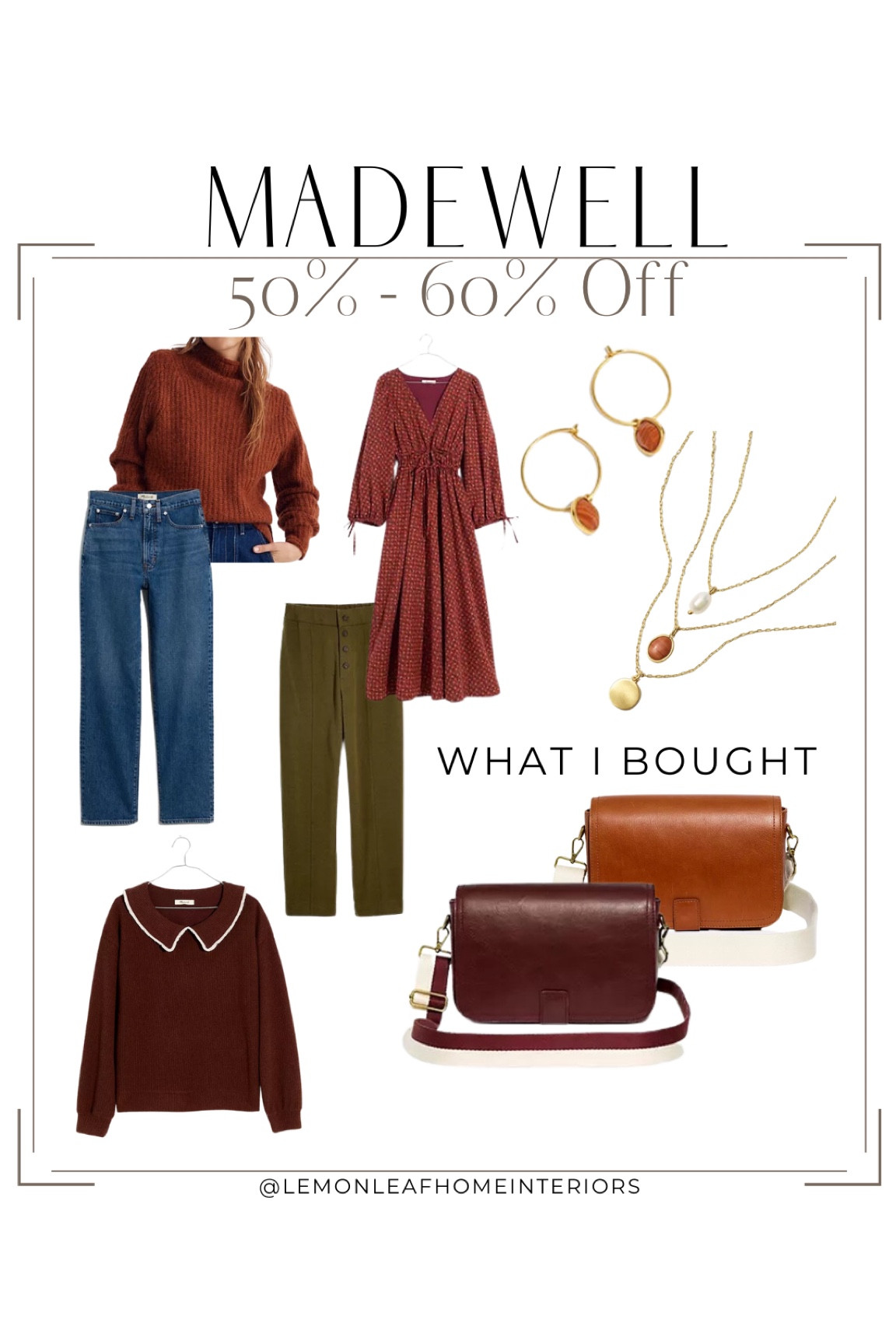 What I bought from the ongoing Madewell sale! 50-60% off



#LTKunder100 #LTKGiftGuide #LTKsalealert