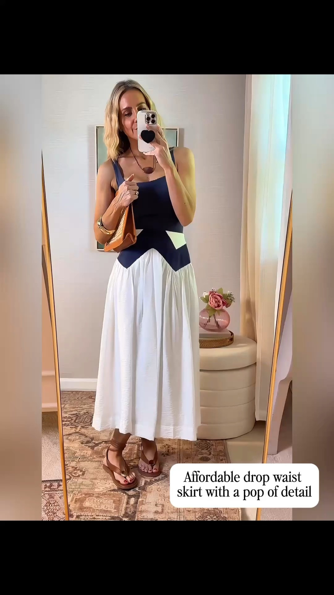 Summer drop waist skirt. Anthrot

#LTKOver40 #LTKSaleAlert #LTKU