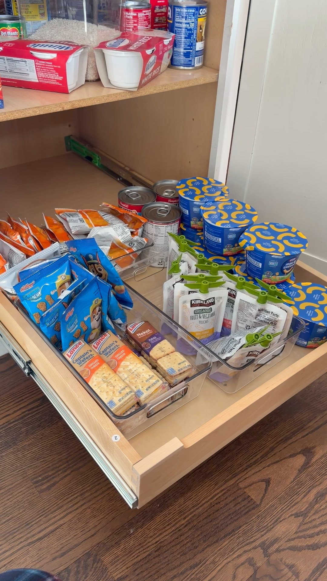 More usable space in the cabinet pantry with these sliding drawers, pantry organize, kitchen must have, kitchen storage 

#LTKKids #LTKHome #LTKFindsUnder50