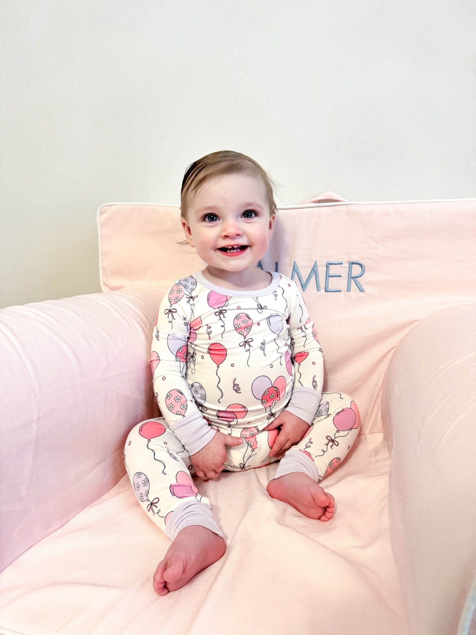 baby / toddler birthday pajamas