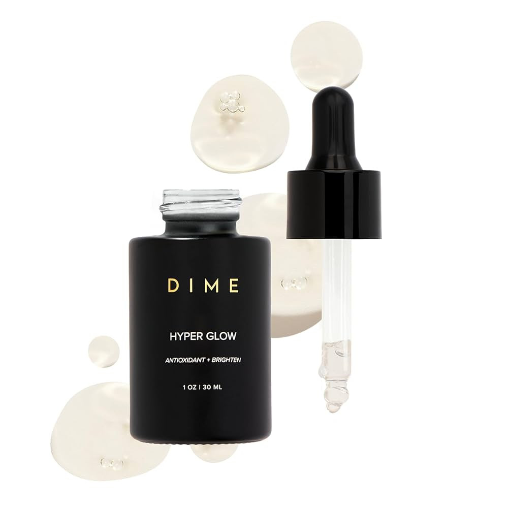 DIME Beauty Hyper Glow Serum, 15% Vitamin C Face Serum for Brightening Dull Skin, Dark Spot Corre... | Amazon (US)