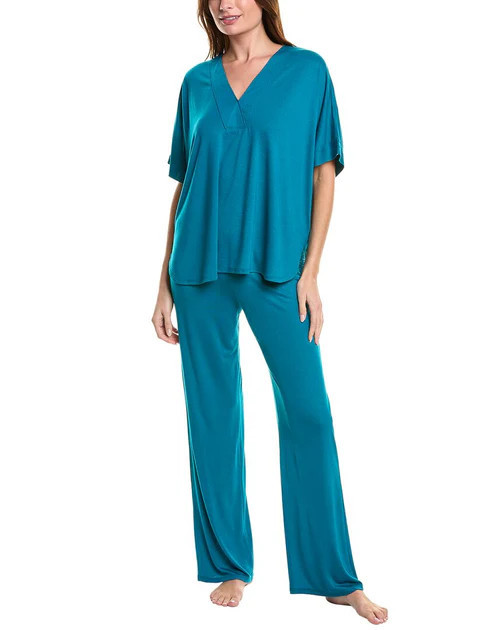 N Natori 2pc Congo Pajama Pant Set | Shop Simon
