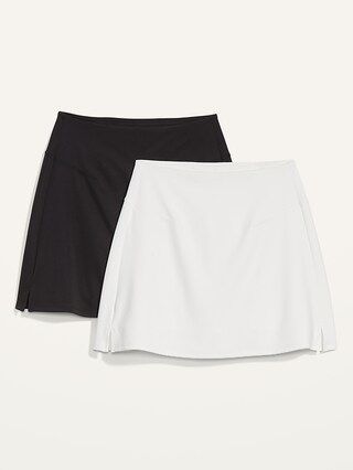 Extra High-Waisted PowerSoft Skort 2-Pack for Women | Old Navy (US)