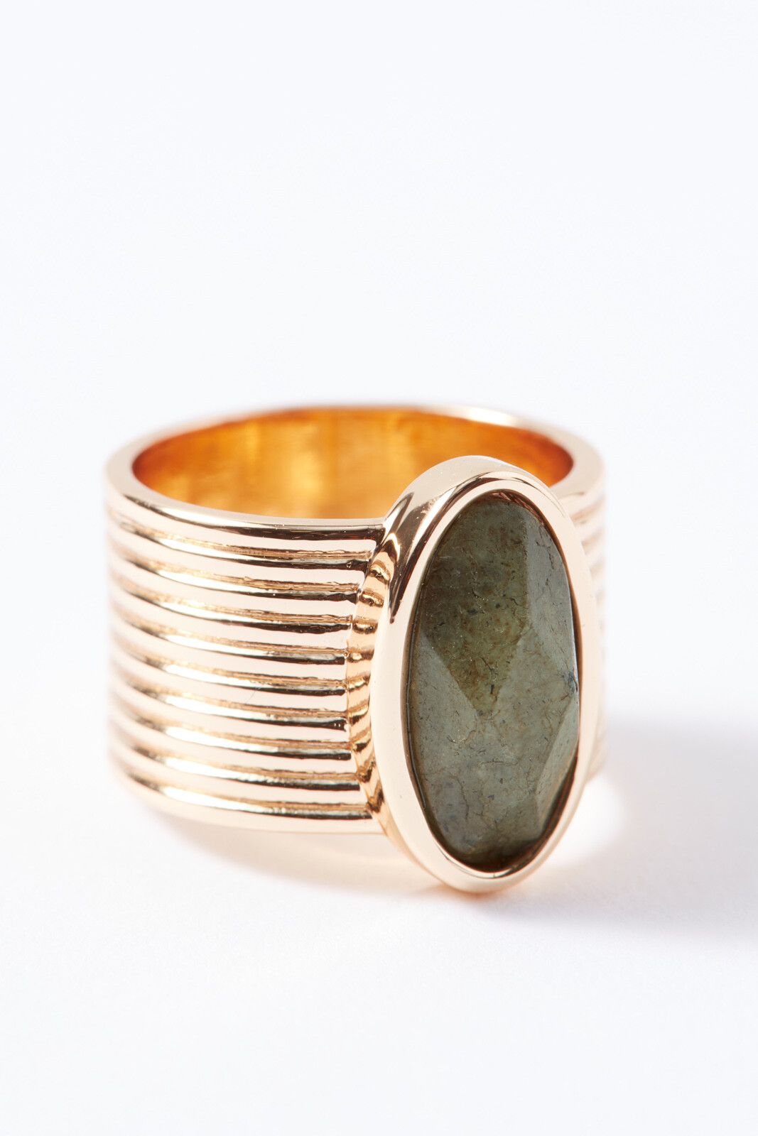 EVEREVE Fanning Natural Stone Statement Ring | EVEREVE | Evereve