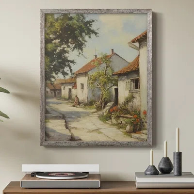 Vintage Landscape C Framed Print - Solid Wood | Wayfair North America