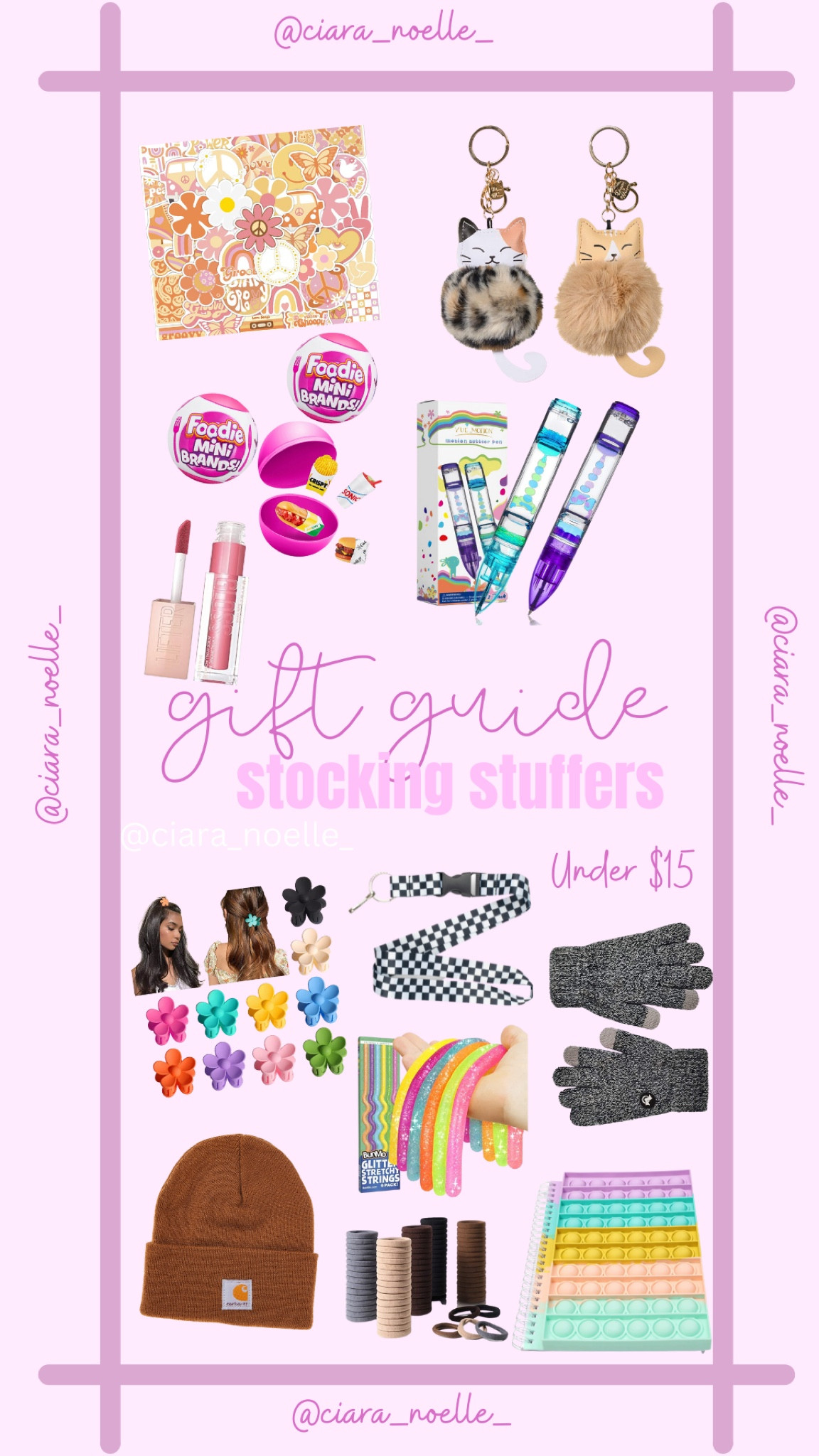 Stocking stuffers for girls | Under $15 

#LTKHoliday #LTKunder50 #LTKkids