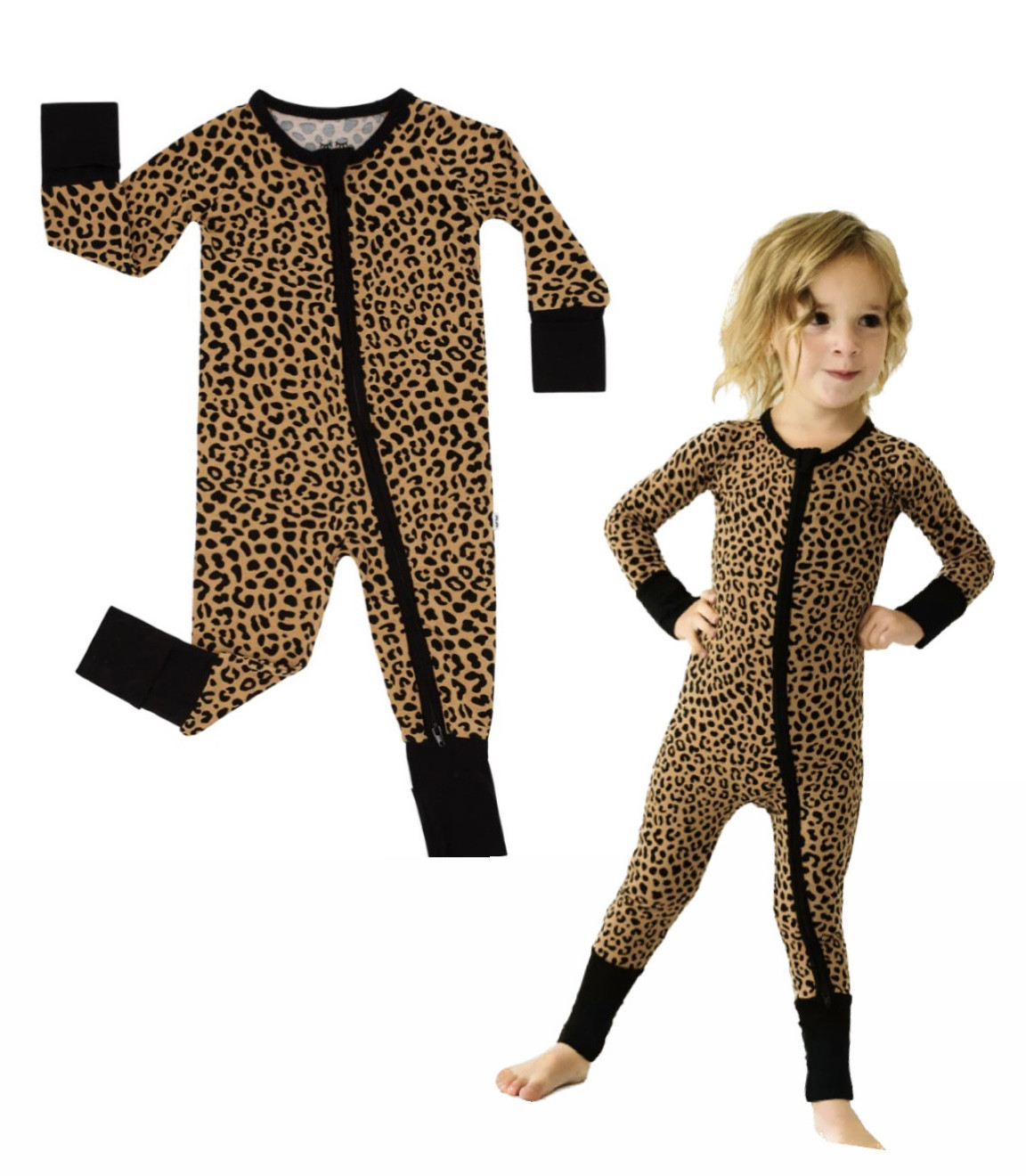 Cutest little girl pjs! Baby pajamas. Baby animal print. Bamboo pjs kids 

#LTKkids #LTKfamily #LTKbaby
