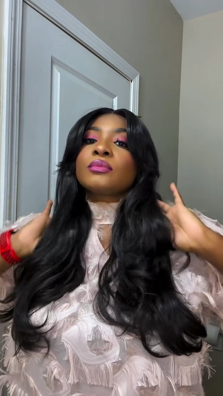 Cos Synthetic Wigs Eat too! Especially when they are Glueless- Effortless throw on and go vibes 💯 

As a Wig Girlie, I wear all kinds of wigs (both human and Synthetic Hairs); One thing I have noticed is that there is something extra about face framing fringe / bangs, they give off this “I am pretty and feminine vibes” and I love that a lot!

What about you Babe, Do you agree with me that face framing fringe/bangs wigs are flattering and feminine? Comment below ⬇️ 
syntheticwigs, gluelesslacewig, wigs

#LTKFindsUnder50 #LTKSummerEdit #LTKBeauty