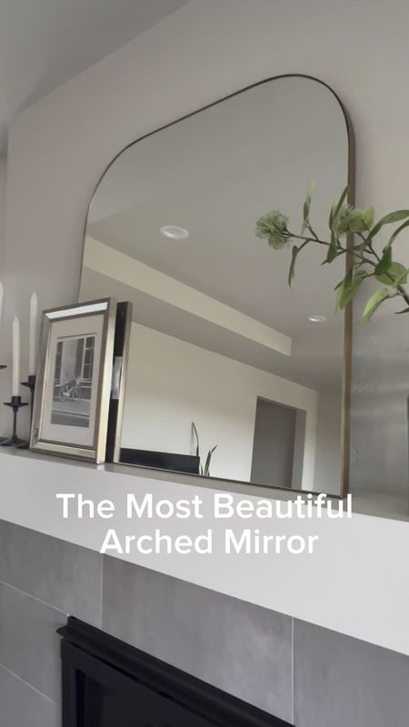 Create a gorgeous space in any home with this arched mirror! It is stunning and instantly elevates any space!

#LTKVideo #LTKhome #LTKfamily