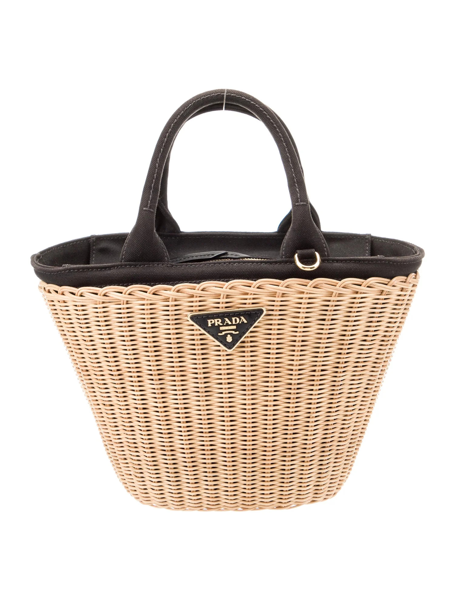 Canapa-trimmed Midollino Tote | The RealReal