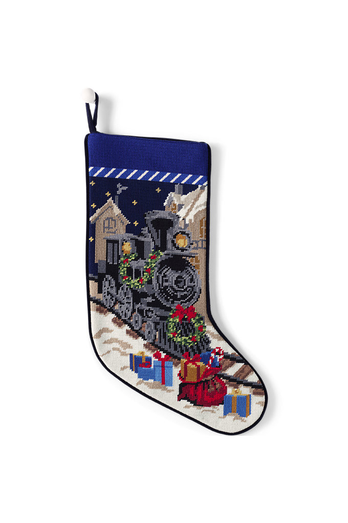 Needlepoint Personalized Christmas Stocking - Lands' End | Lands' End (US)