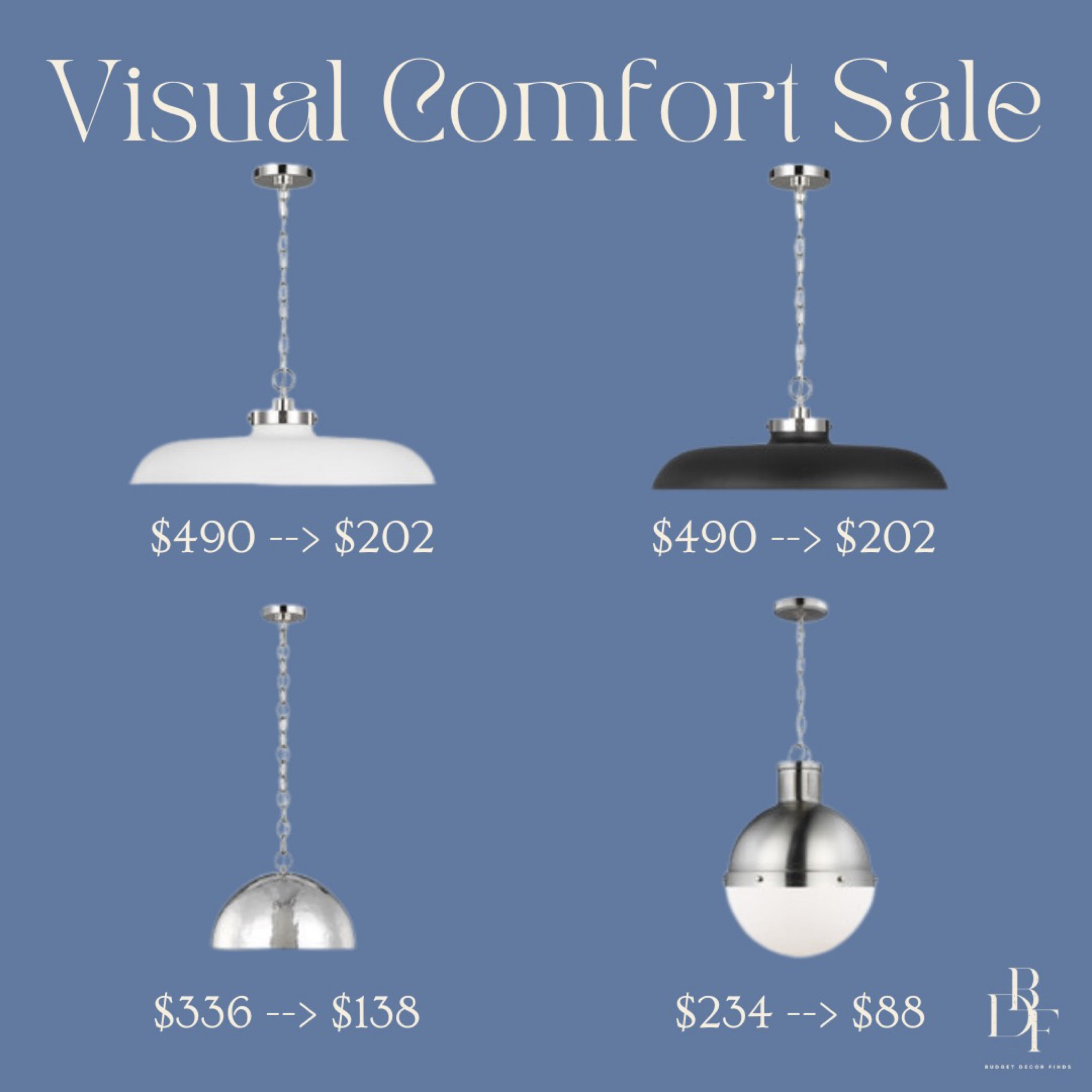 Looking to jazz up your home's lighting game? Visual Comfort's got your back with their awesome sale. They've got everything from trendy floor lamps and sleek flush mounts to eye-catching pendants, chandeliers, and lanterns. Oh, and the best part? You'll be pocketing some serious savings while giving your place a fresh new vibe. Time to let your space shine without emptying your wallet! 💡🛋️🔥

#LTKhome #LTKsalealert
