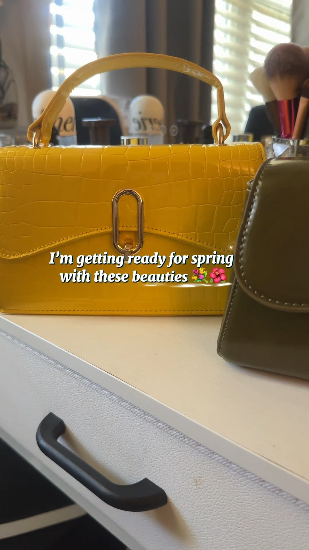 These two beauties are the perfect accessories for my spring outfits😍
They’re soft, sturdy, and versatile to carry by the handle or wear as a cross body.

#LTKgrwm
