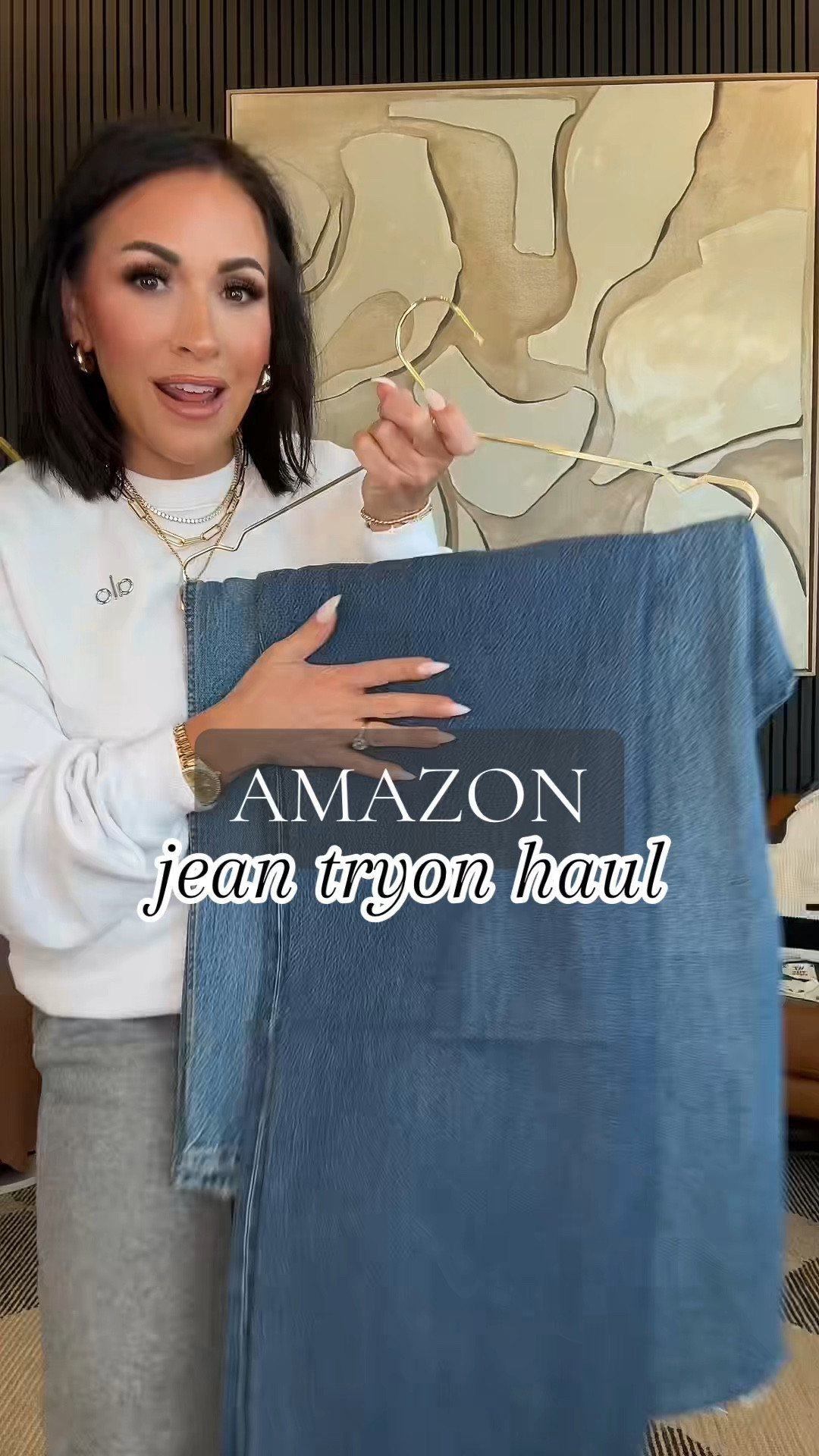 Back with new jeans from @abercrombie

I LOVE all 3 pairs! 

Wearing a 25 curve love regular length in all 2! 

#LTKstyletip #LTKover40