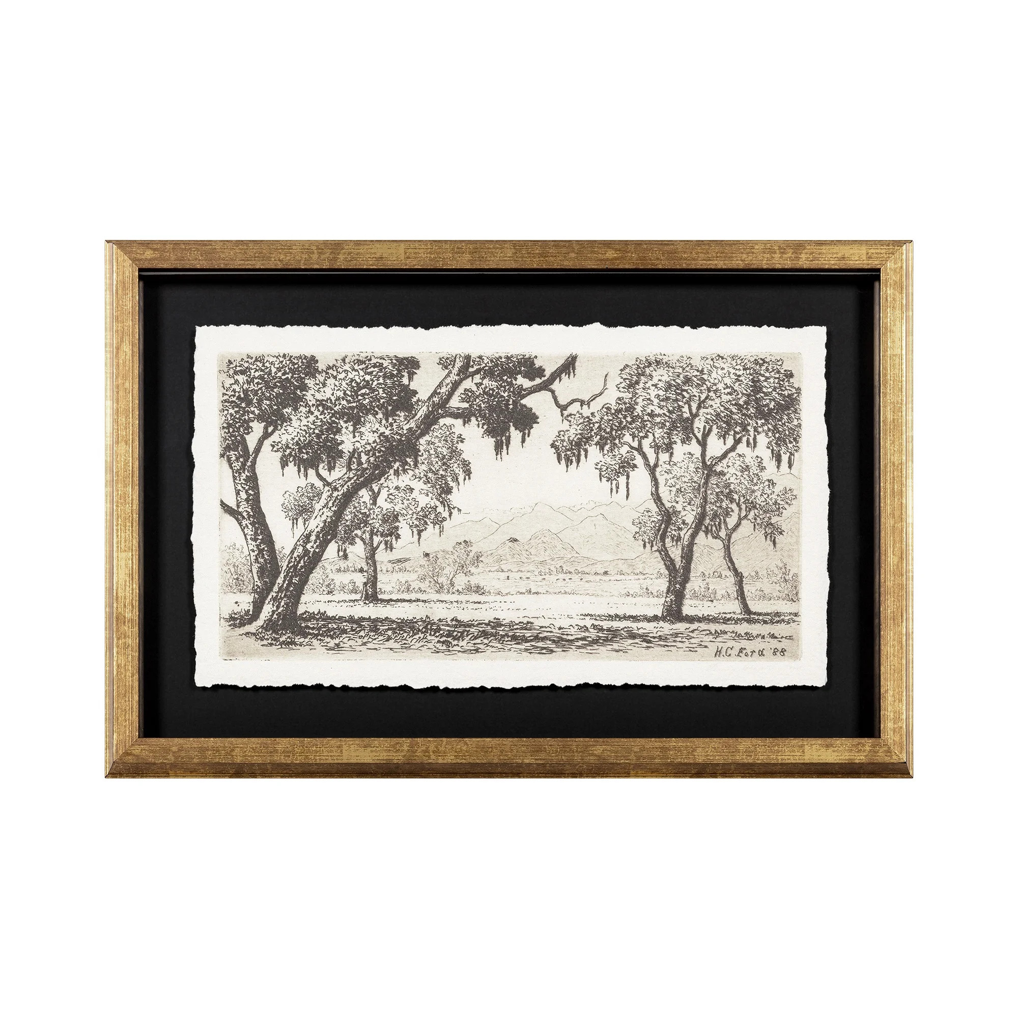 My Texas House California Landscape 18x12 Framed Wall Art - Walmart.com | Walmart (US)