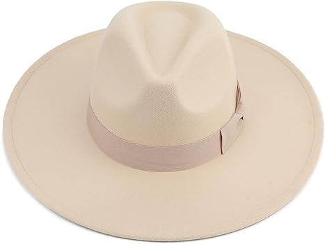 Pro Celia Big Wide Brim Women Fedora Hat | Amazon (US)