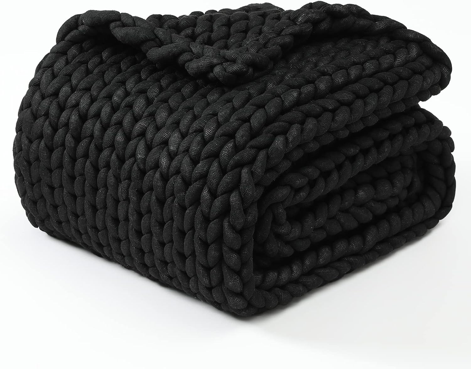 YnM Original Hand Knitted Throw Blanket, Cosy & Breathable Chunky Knit Throw, no Pilling or Shedd... | Amazon (US)