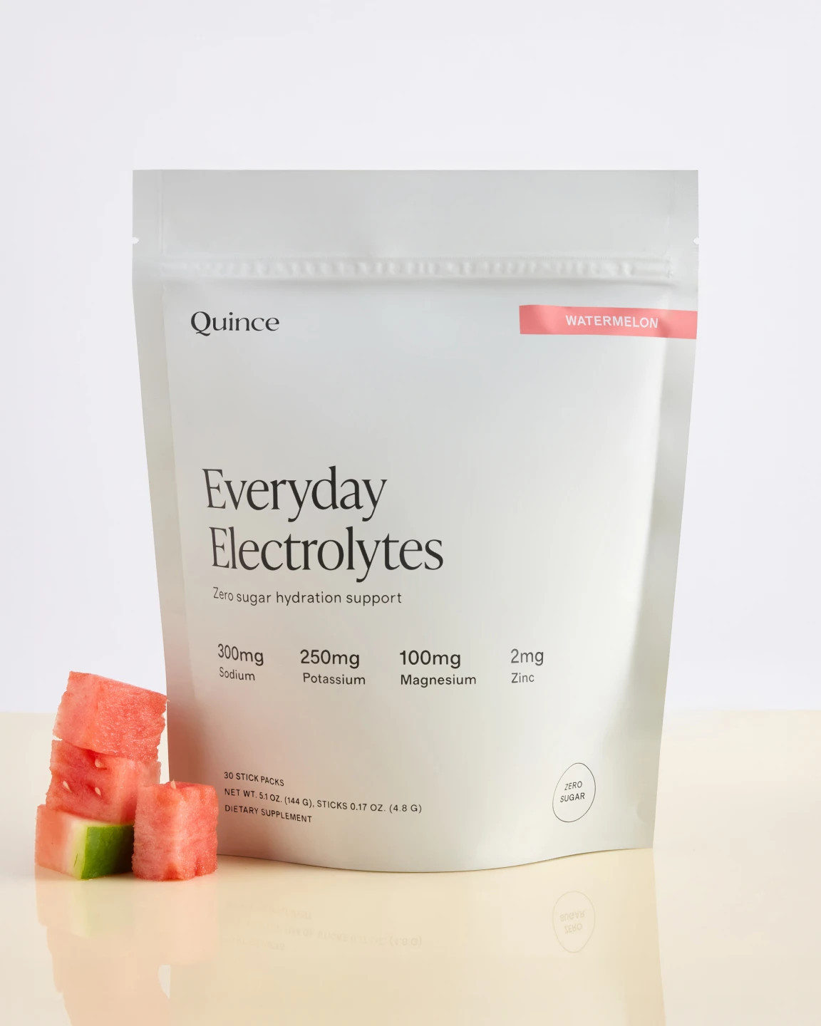Everyday Electrolyte Zero Sugar Drink Mix in Watermelon | Quince