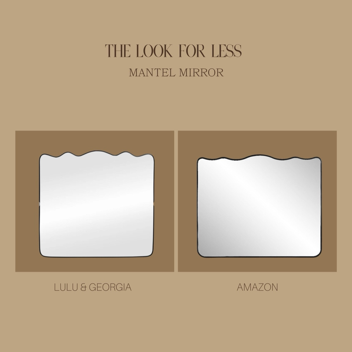 designer look for less - mirror

#LTKHome