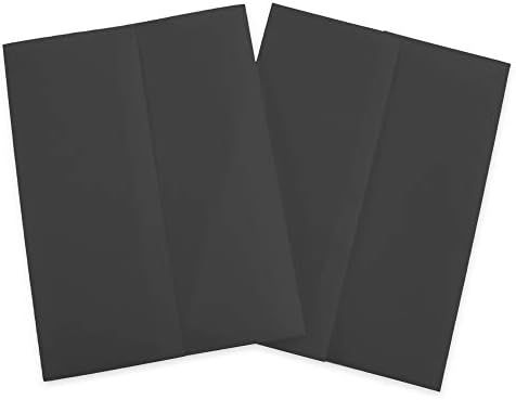 Black Vellum Jacket 5 x 7, 100 Pack | Amazon (US)