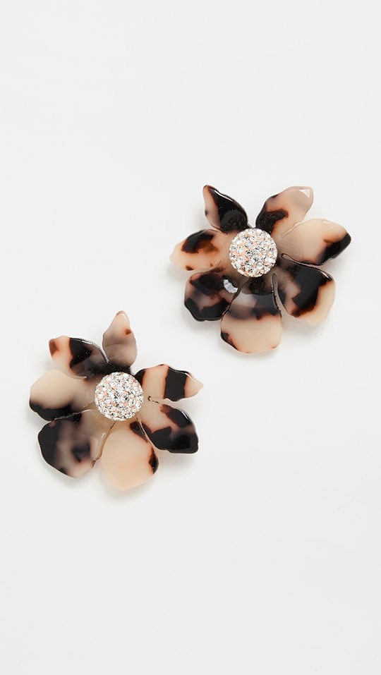 Wallflower Button Earrings | Shopbop