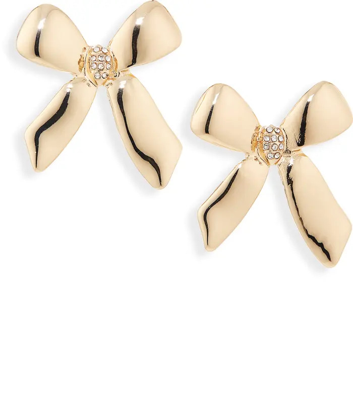NORDSTROM RACK Crystal Bow Stud Earrings | Nordstromrack | Nordstrom Rack