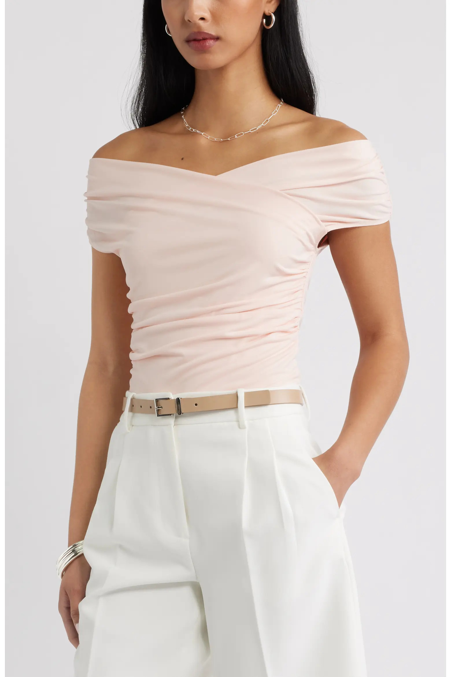 Crossover Off the Shoulder Top (Women) | Nordstrom | Nordstrom