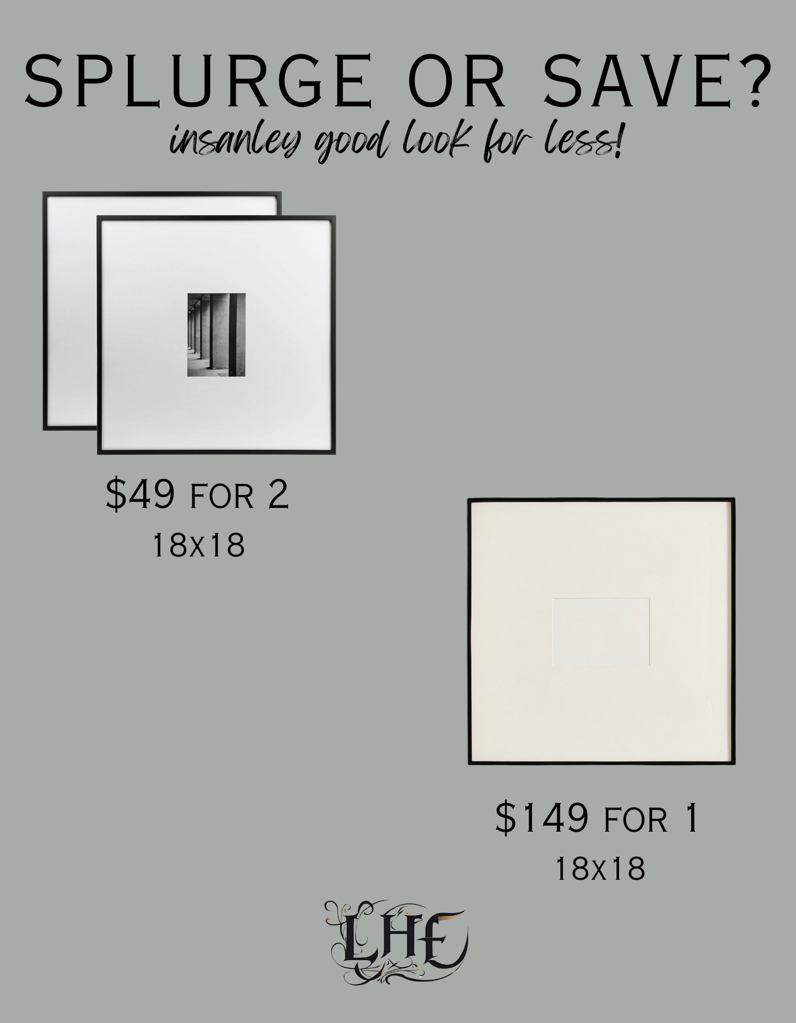 Gallery wall frames for way less...yes please! I wish this deal was available when I built my Gallery wall! Shop by clicking the thumbnails below 👇... gallery wall, gallery frames, gallery wall frames, Gallery wall art, photo Gallery wall, wall gallery, black gallery wall frames, pottery Barn, designer looks for less, designer inspired, splurge or save, save vs splurge 

#LTKFindsUnder50 #LTKHome #LTKStyleTip