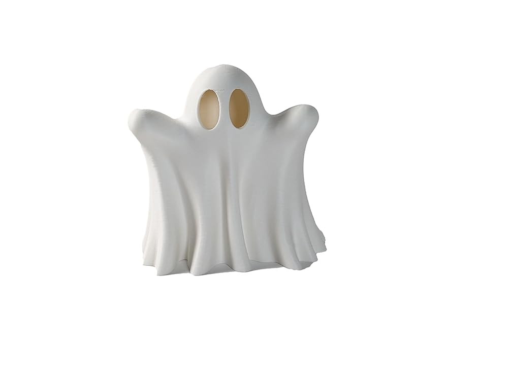 LED Tea Light Halloween Ghost Decoration, Candle Holder for Home, Office, Party | Amazon (US)