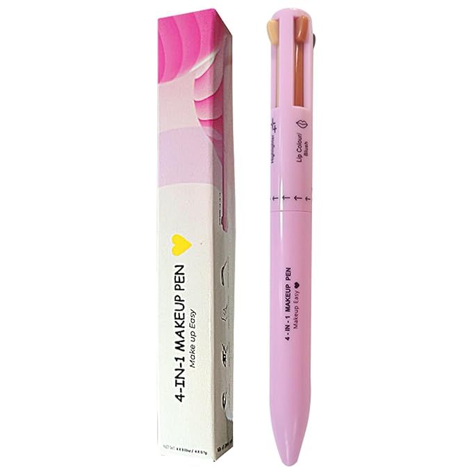 4 in 1 Makeup Pen Multi Makeup Pen Touch Up Makeup Pen Eyeliner, Lip Liner, Brow Pencil, and High... | Amazon (US)