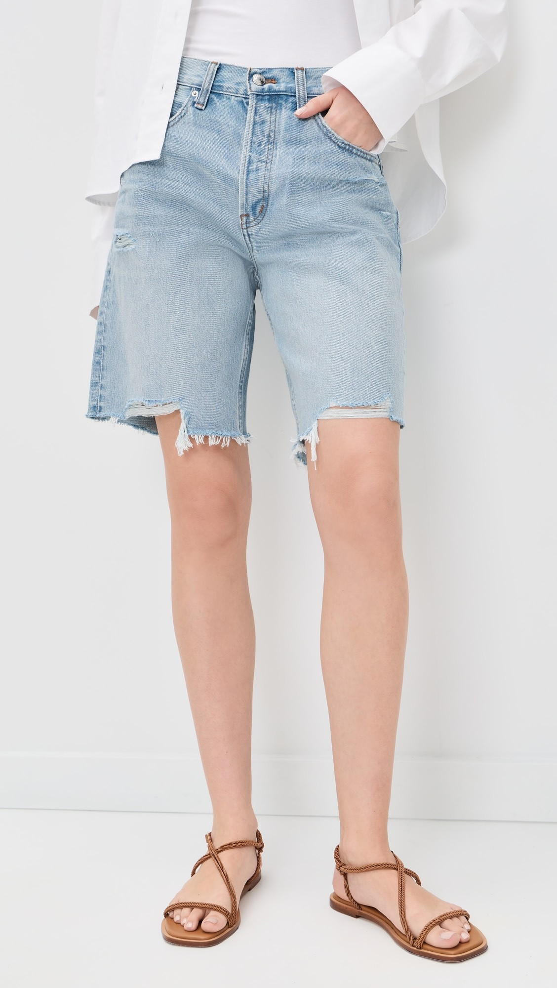 The Essex Long Baggy Shorts | Shopbop