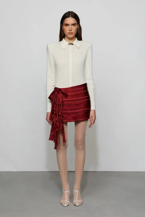 Et Ochs Reed Skirt in Lipstick Red at Nordstrom, Size 2 | Nordstrom