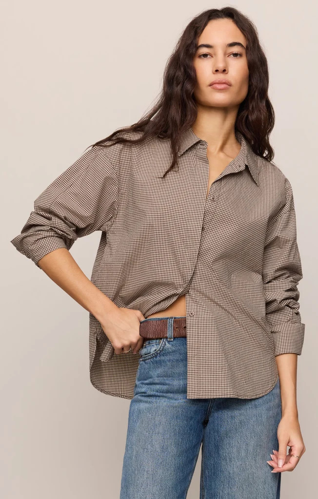 On Duty Gingham Button Up Shirt | Z Supply