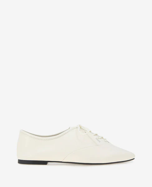 Justice Box Toe Lace Up Flat | Kenneth Cole