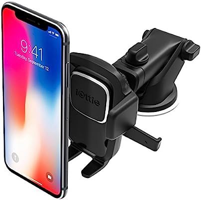 iOttie Easy One Touch 4 Dash & Windshield Car Mount Phone Holder Desk Stand Pad & Mat for iPhone,... | Amazon (US)